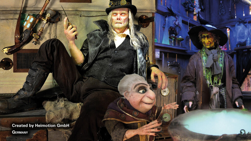 Entertainment powered by Weigl Control - Animatronics created by Heimotion GmbH - Germany